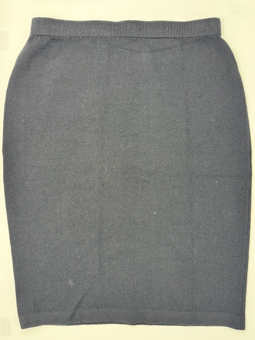 St. John Collection Black Knit Pencil Skirt